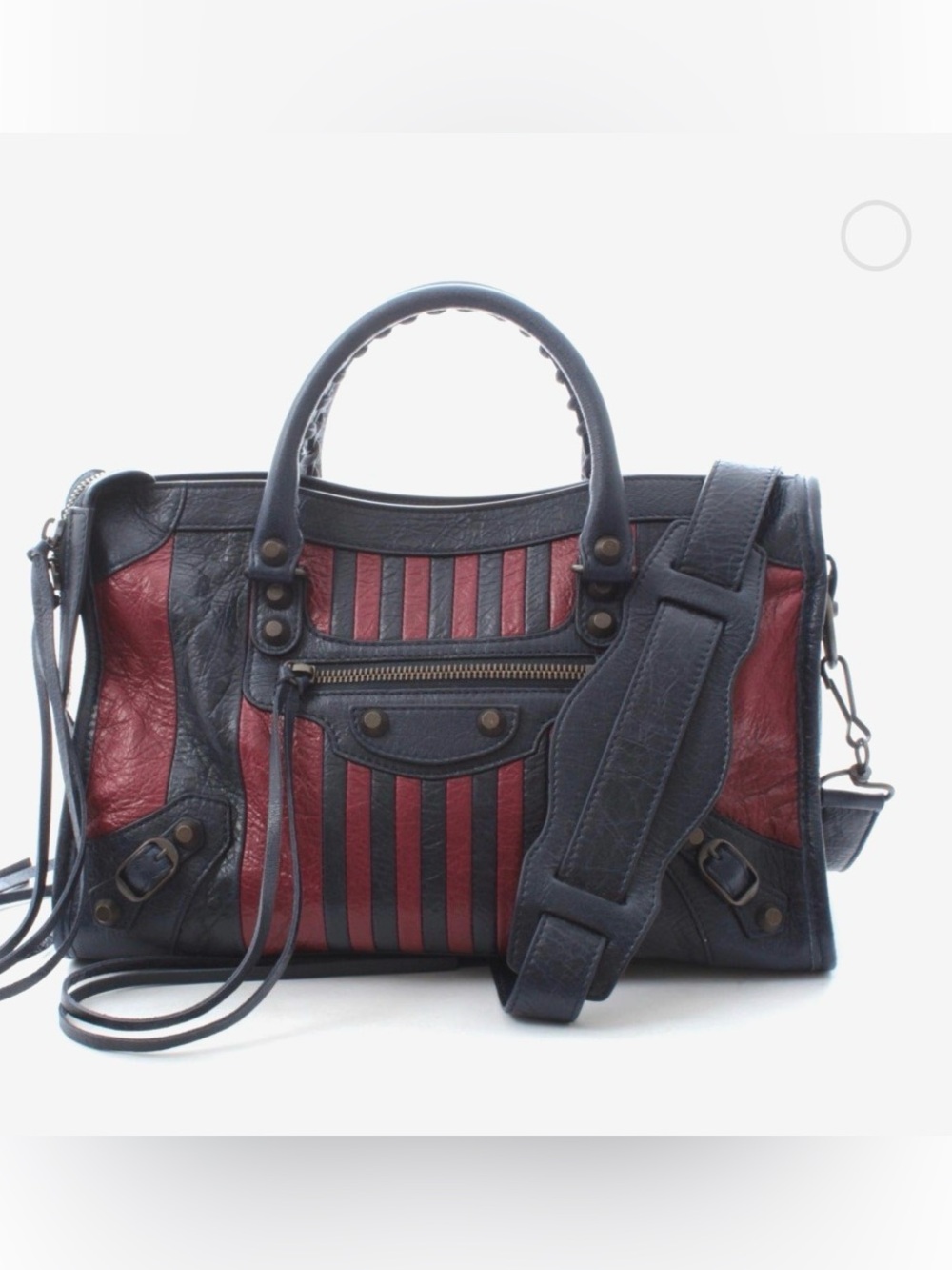 Balenciaga Classic City Marine Bordeaux, Red/Black.